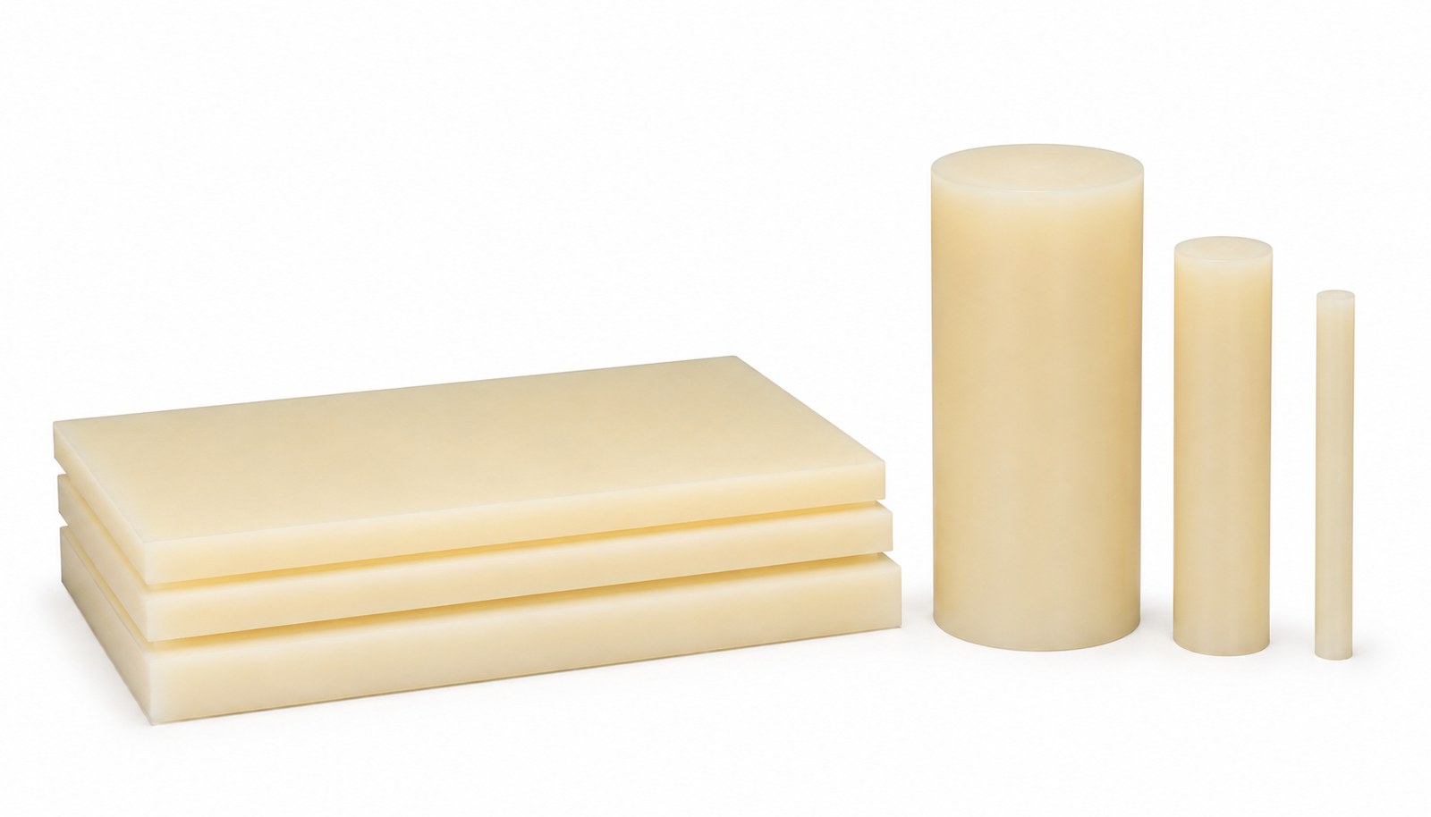 PA Nylon plastic — sheets and rods